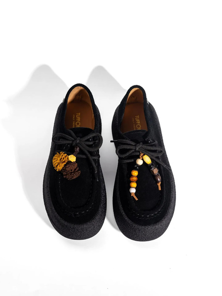 Ботинки замшевые TUFFONI 2427001VF BLACK